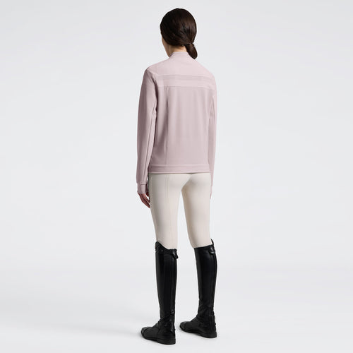 Cavalleria Toscana Damen Sweatjacke Tech Knit – Violet Ice