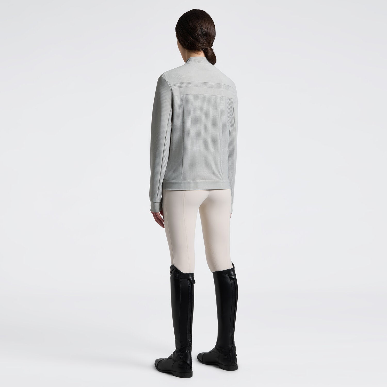 Cavalleria Toscana Damen Sweatjacke Tech Knit – Belgian Block