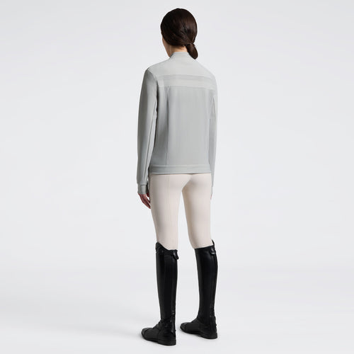 Cavalleria Toscana Damen Sweatjacke Tech Knit – Belgian Block