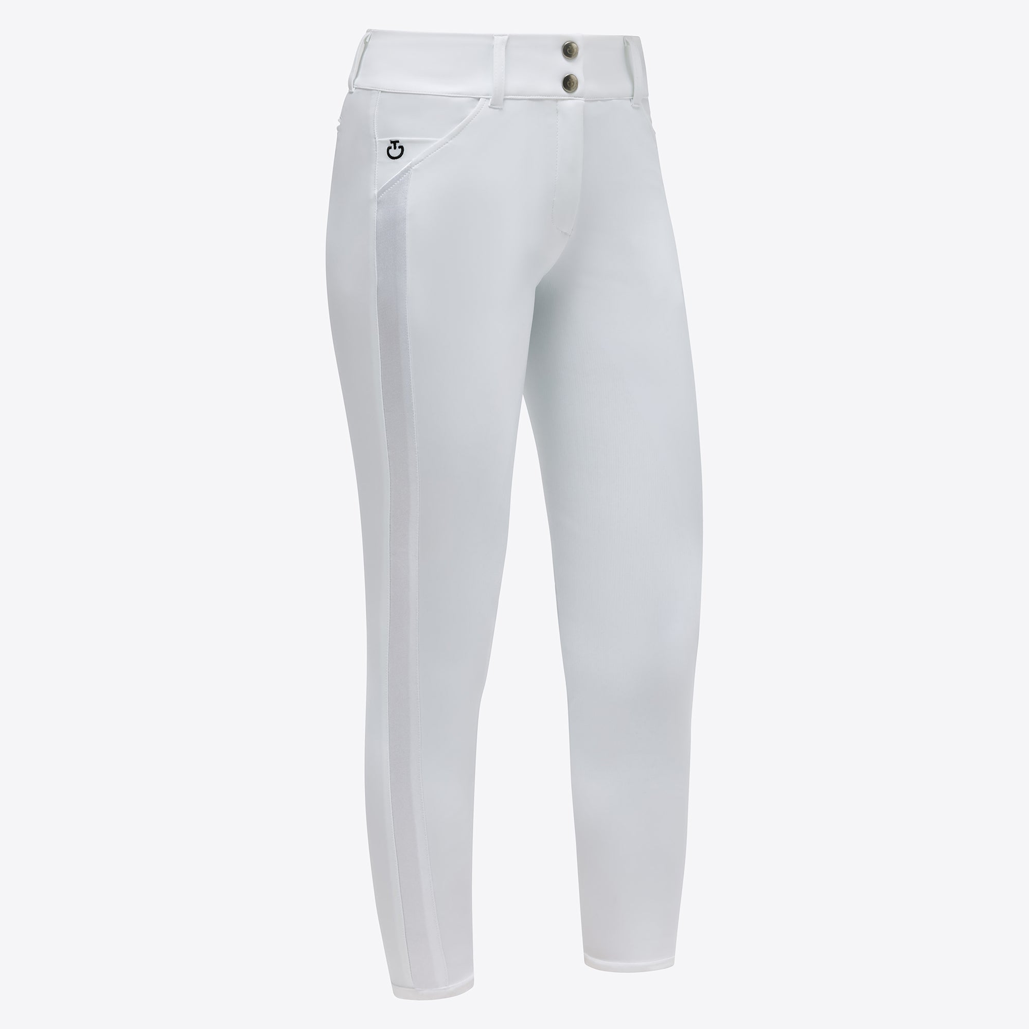 WOMEN'S FULL GRIP TUXEDO RIDING BREECHES COMPETITION PANTS