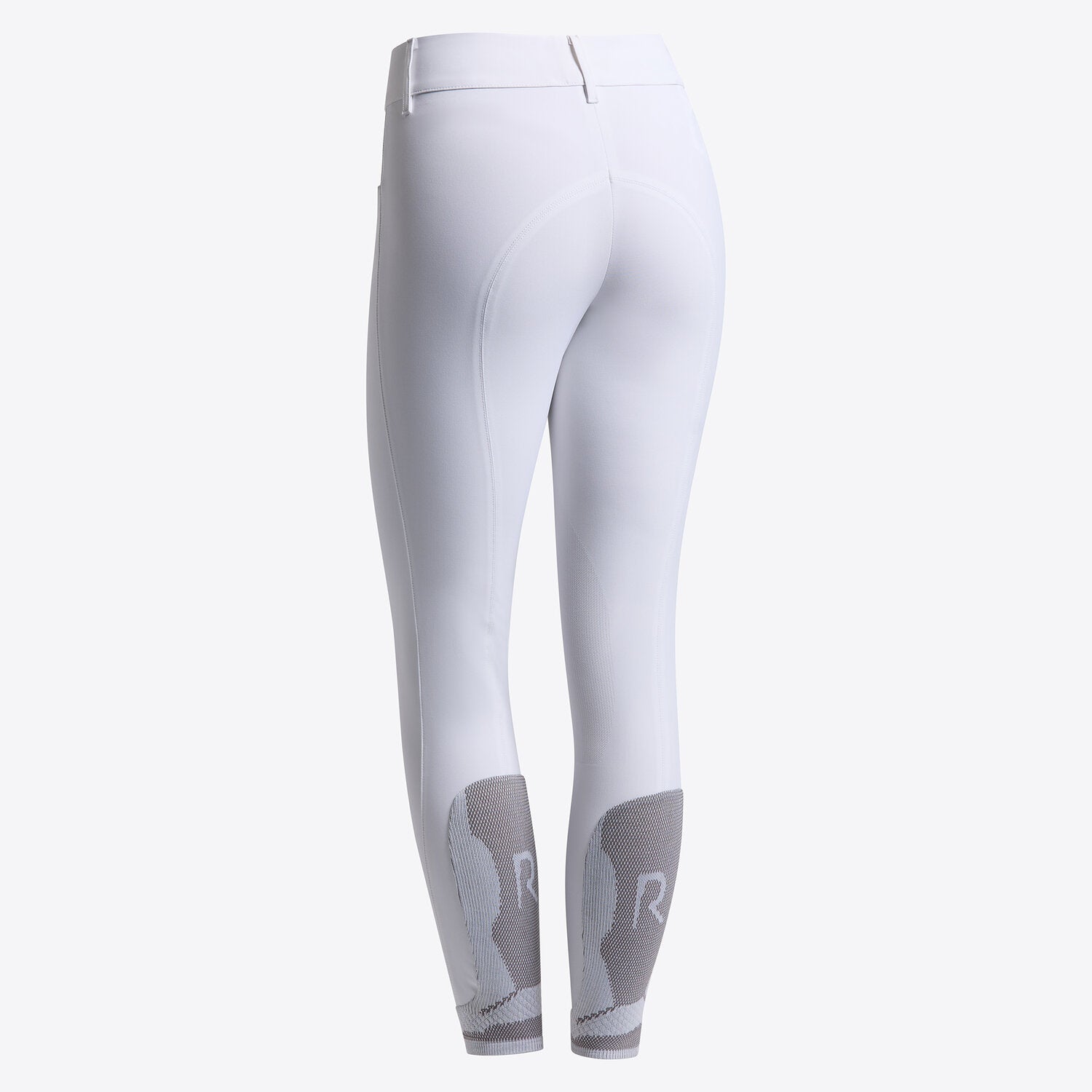 Cavalleria Toscana Damen Reithose Revolution Knie Grip – Weiß