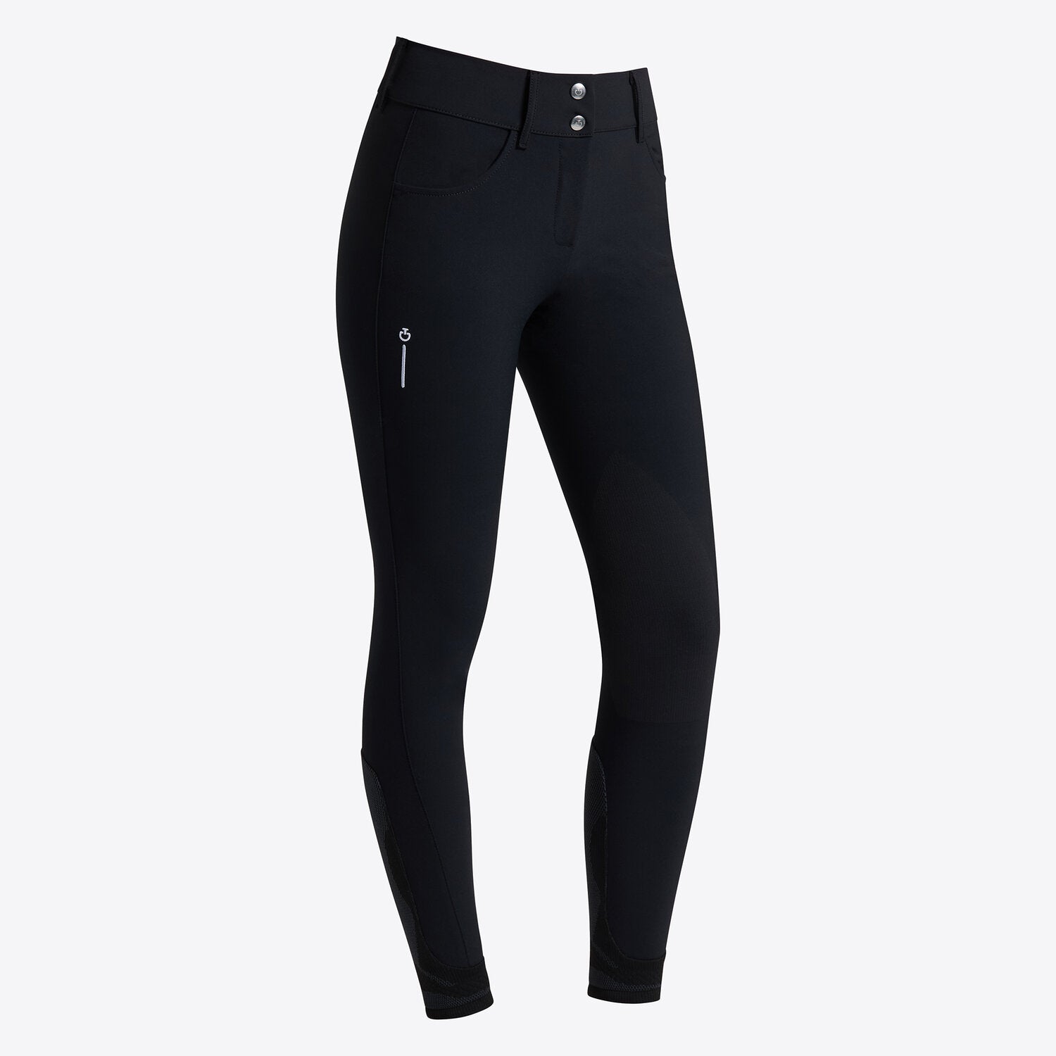 Cavalleria Toscana Damen Reithose Revolution Knie Grip – Schwarz