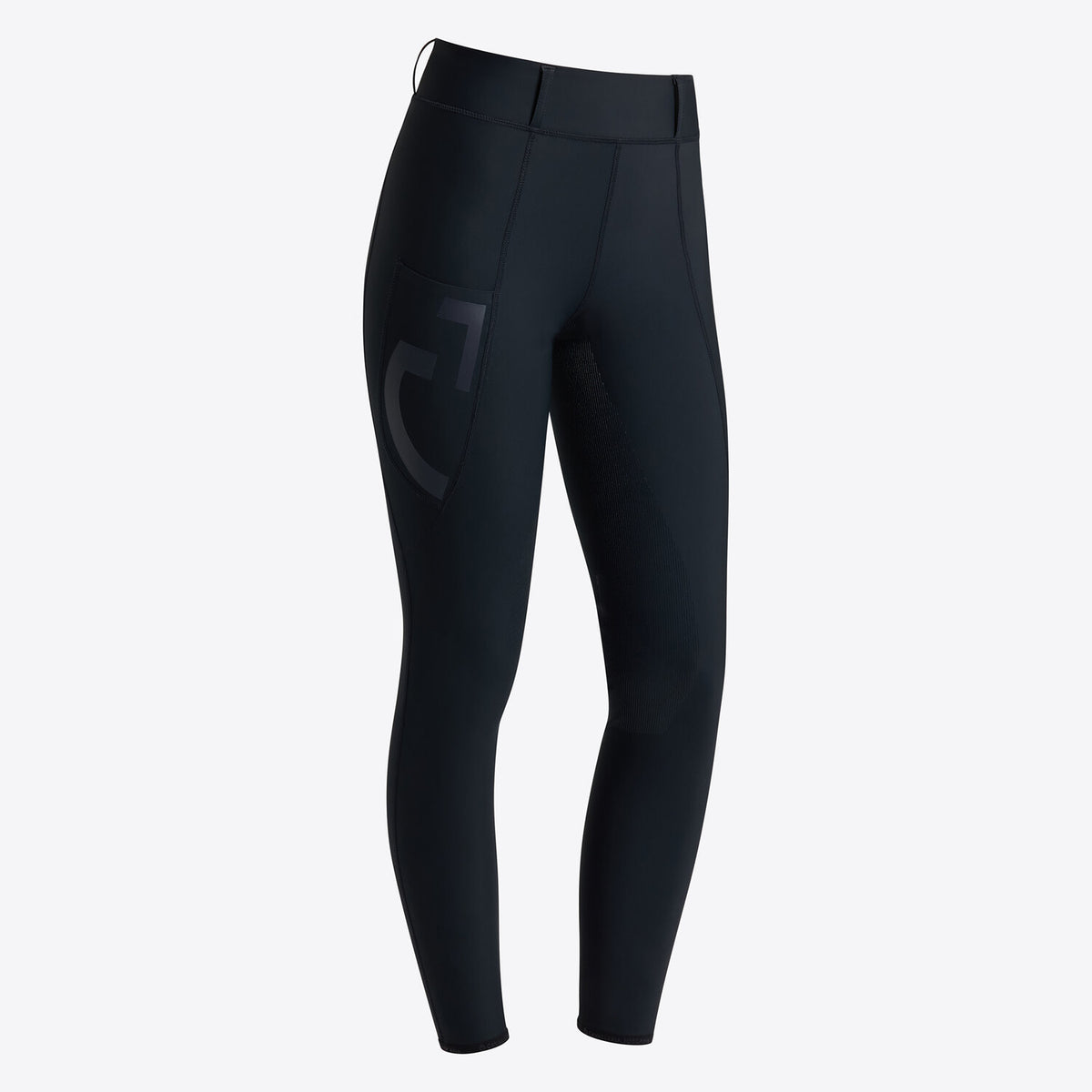 Cavalleria Toscana Damen Jumping Leggings Full Grip – Navy