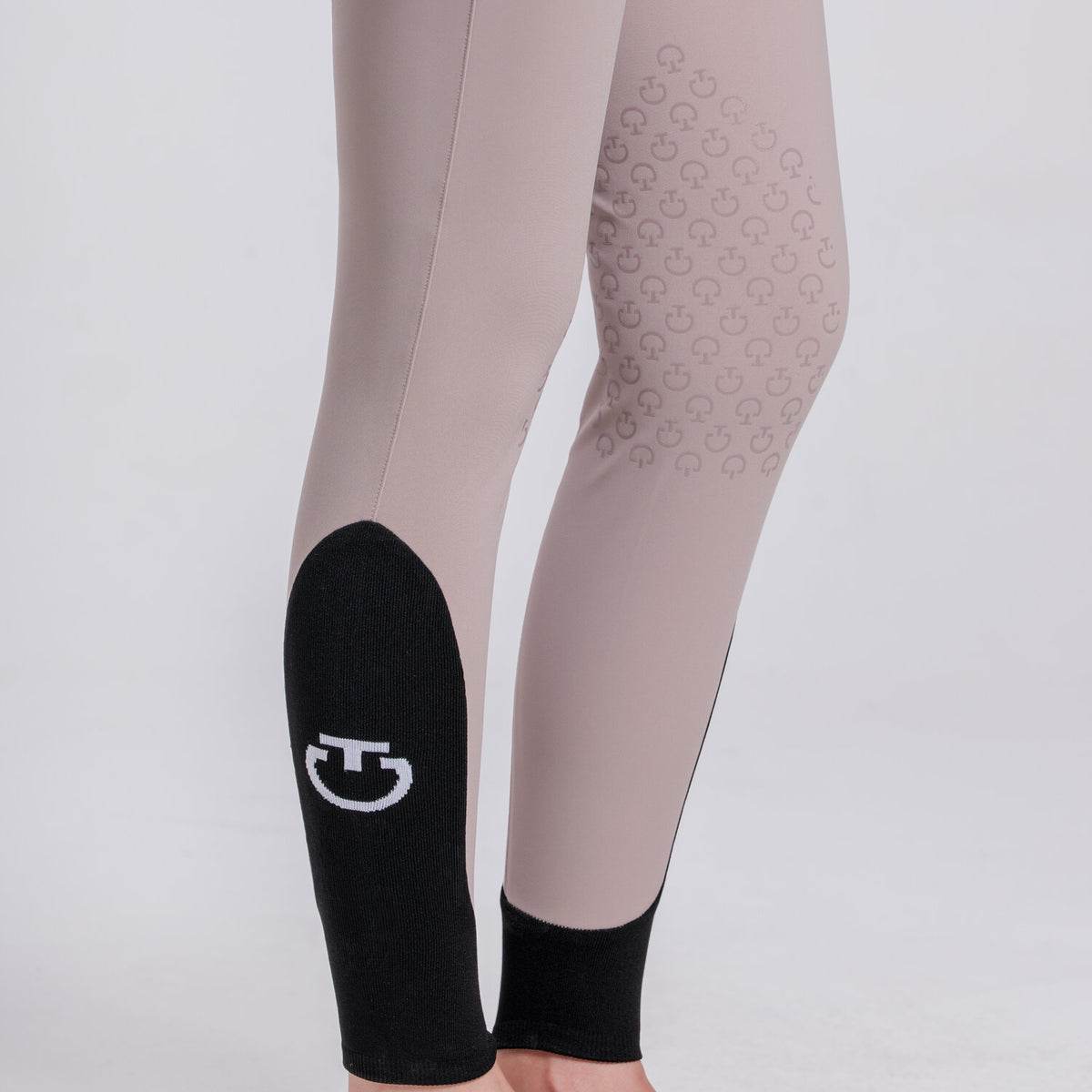 Cavalleria Toscana Damen Reithose mit Gesäßtaschen – Cipria, Detail