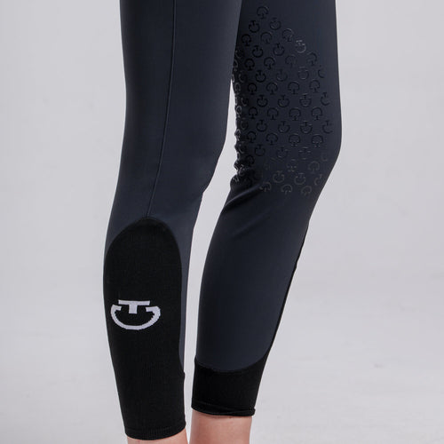 Cavalleria Toscana Damen Reithose mit Gesäßtaschen – Navy, Detail