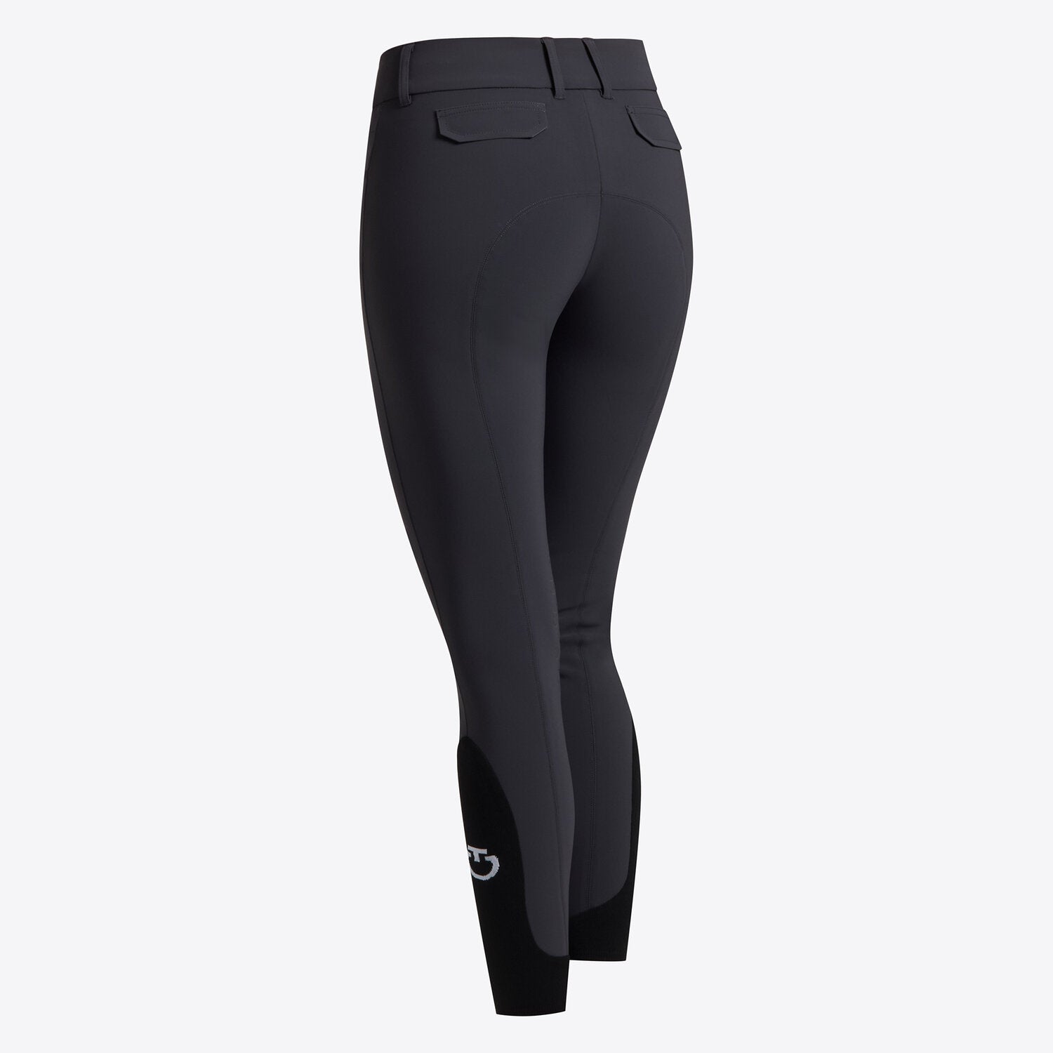 Cavalleria Toscana Damen Reithose mit Gesäßtaschen – Anthrazit