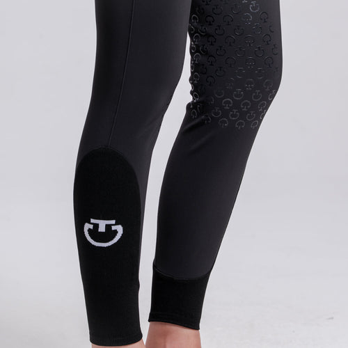 Cavalleria Toscana Damen Reithose mit Gesäßtaschen – Schwarz, Detail