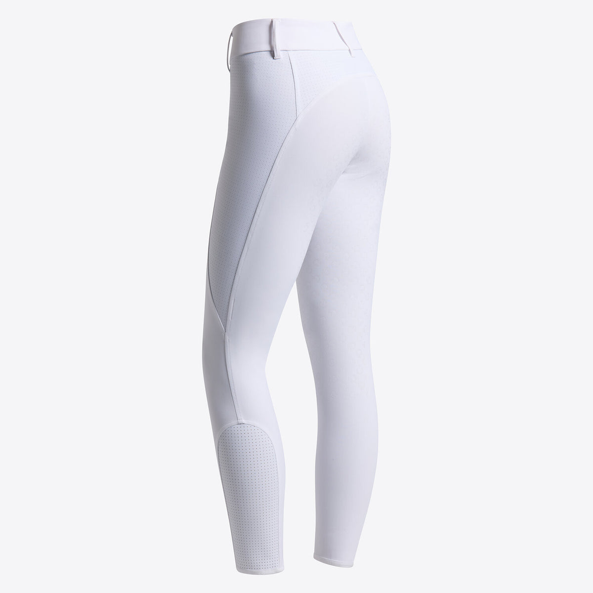 Cavalleria Toscana Dressurreithose Vollbesatz Weiß Rückansicht