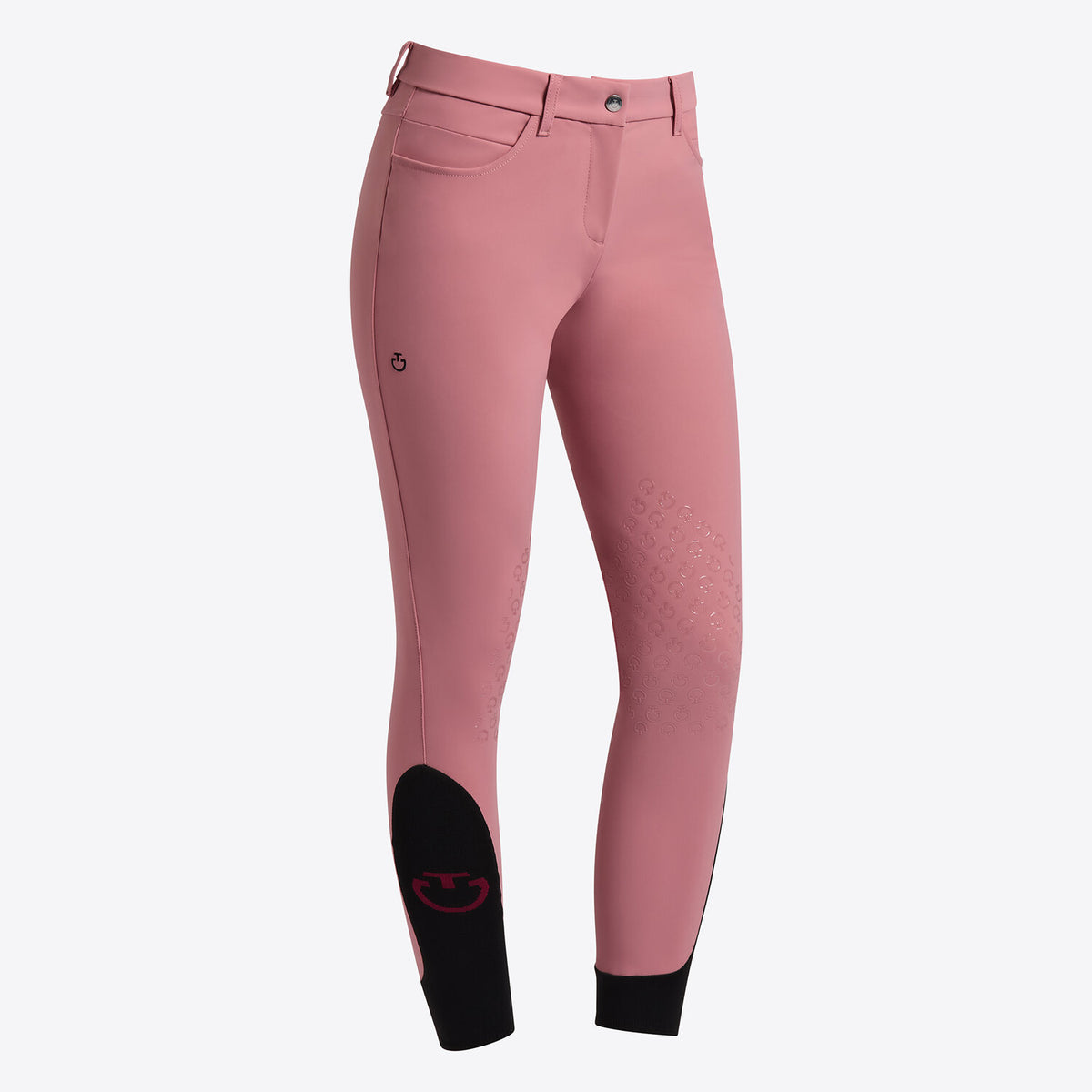 Cavalleria Toscana Damen Reithose Knie Grip Dusty Rose