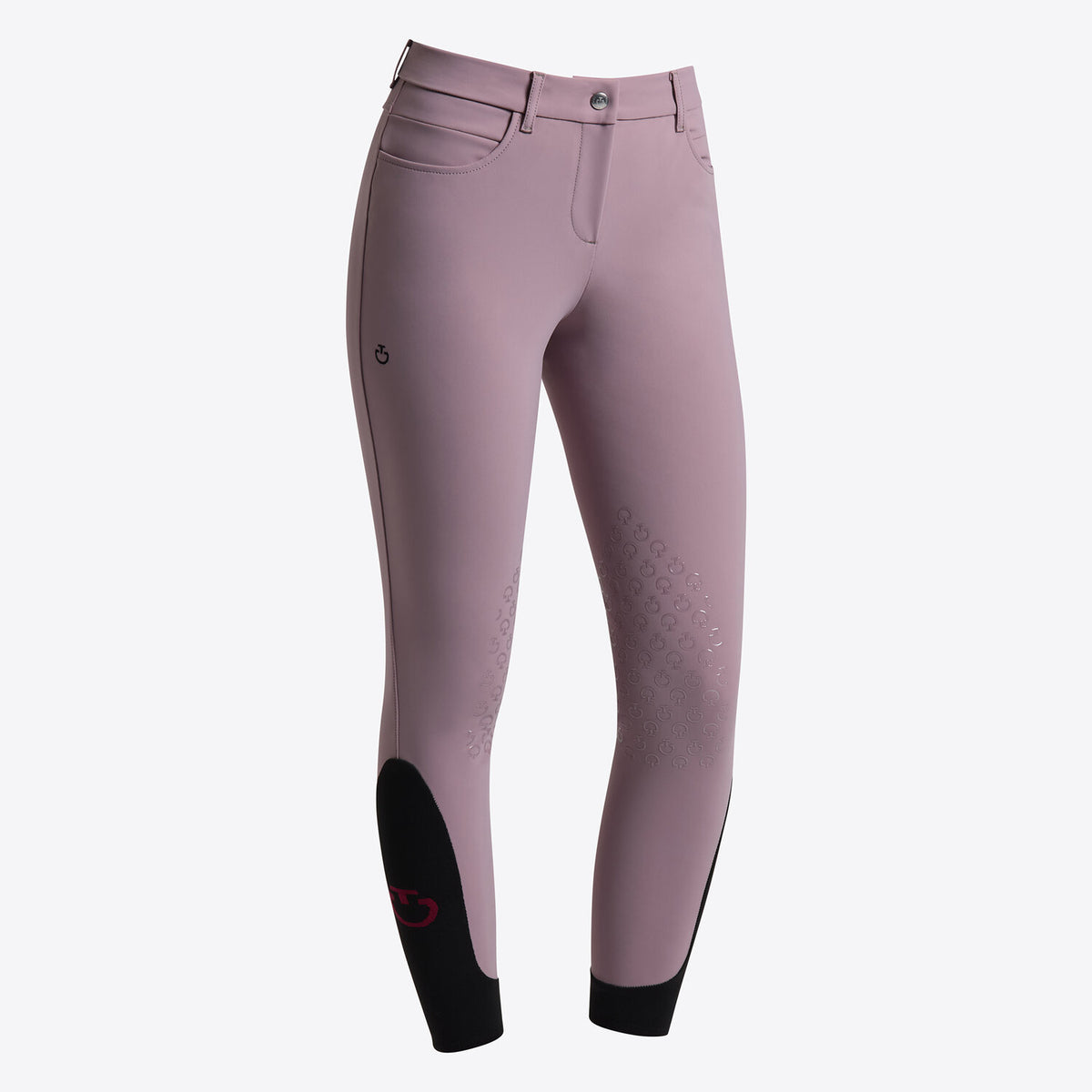 Cavalleria Toscana Damen Reithose Knie Grip Grape Shake
