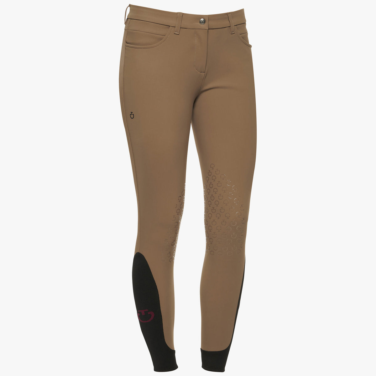 Cavalleria Toscana Damen Reithose Knie Grip Cacao