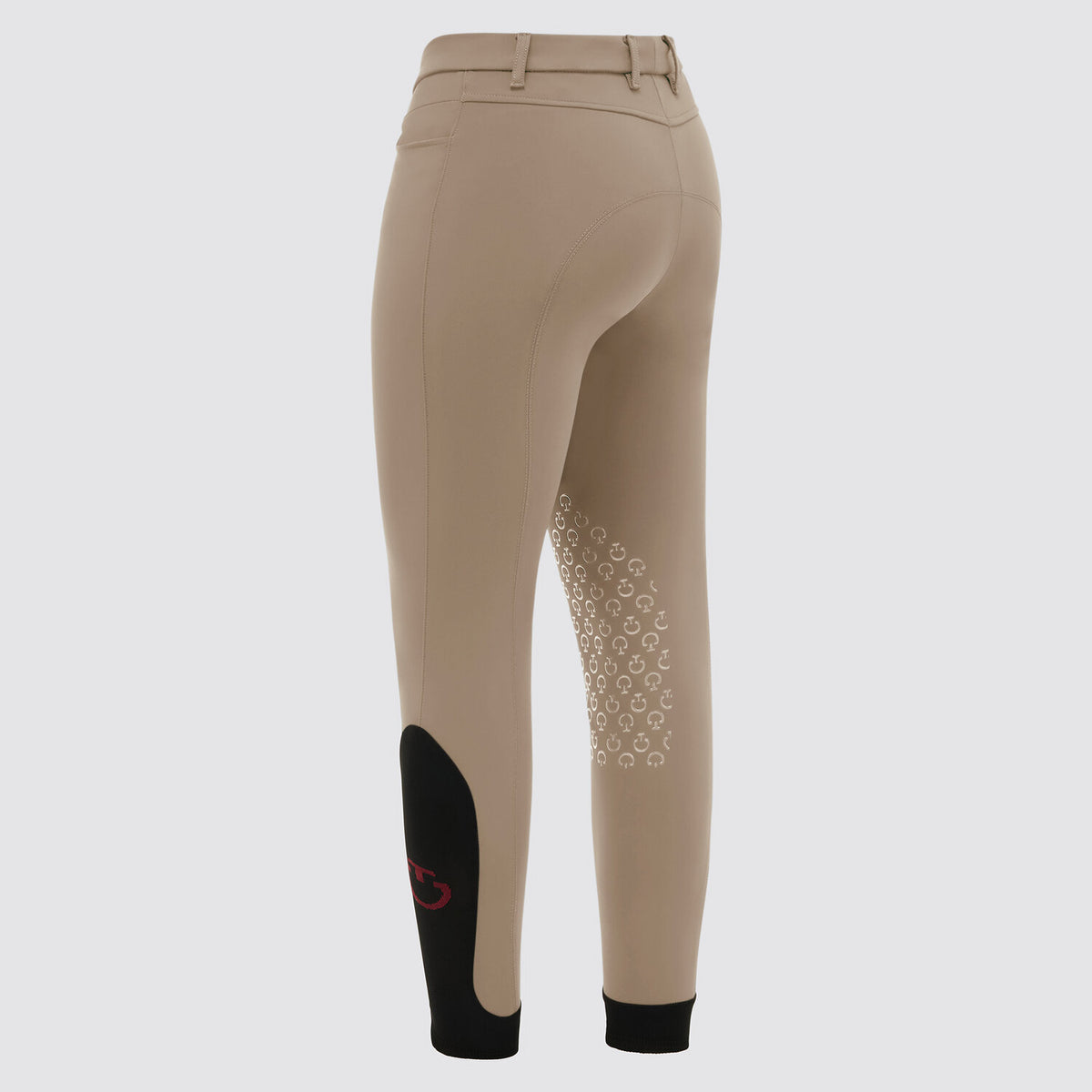 Cavalleria Toscana Damen Reithose Knie Grip Walnut Rückansicht