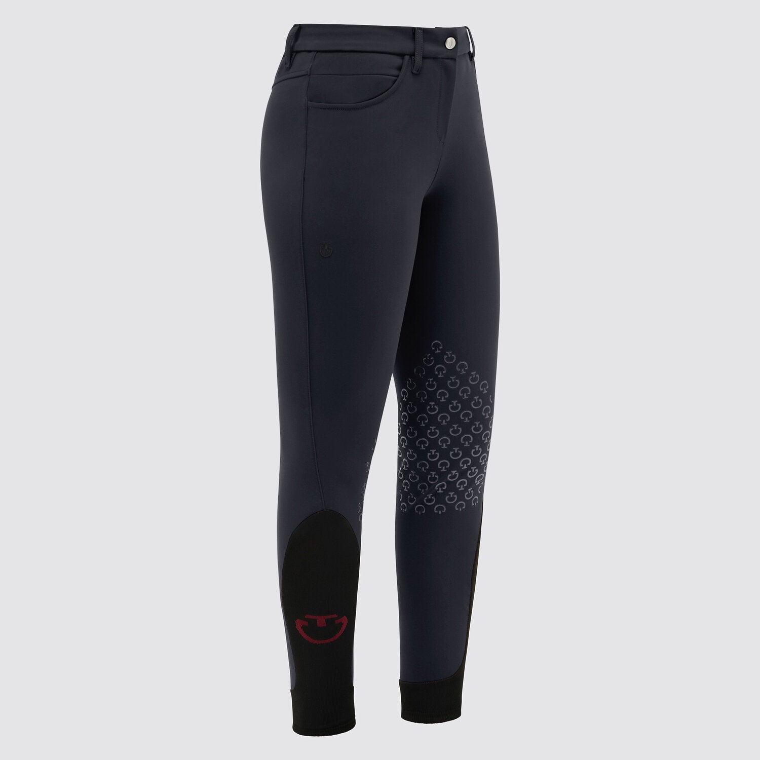 Cavalleria Toscana Damen Reithose Knie Grip – Anthrazit