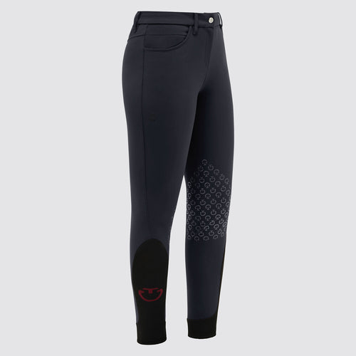 Cavalleria Toscana Damen Reithose Knie Grip – Anthrazit