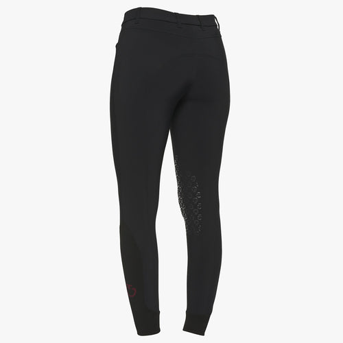 Cavalleria Toscana Damen Reithose Knie Grip – Schwarz