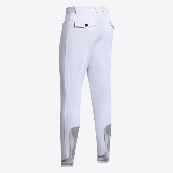 Cavalleria Toscana Herren Reithose Revolution Weiß Rückansicht
