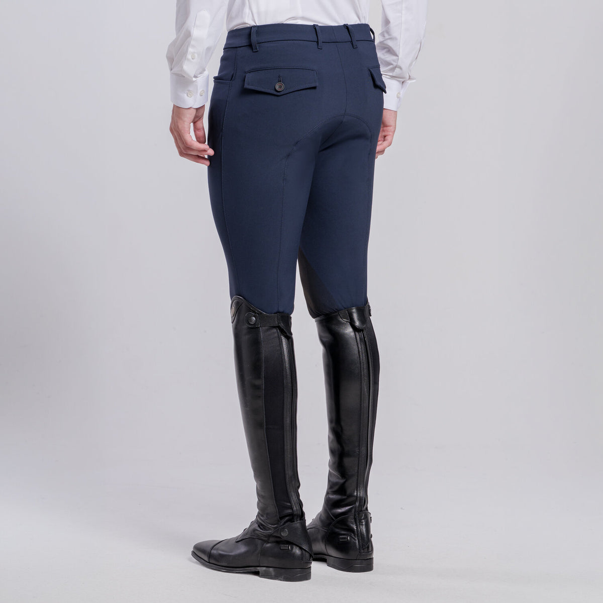 Cavalleria Toscana Herren Reithose Revolution Navy Rückansicht