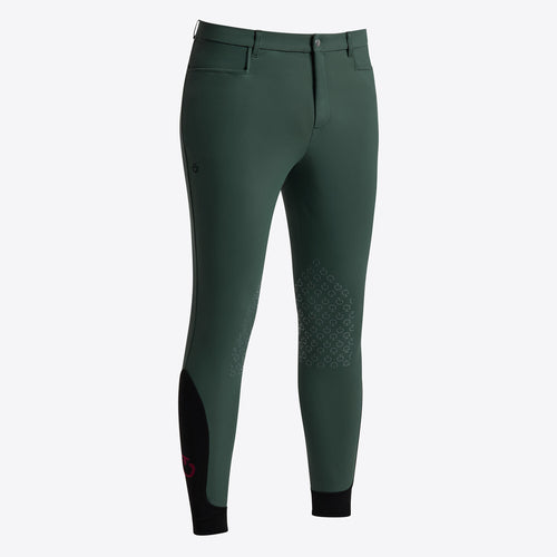 Cavalleria Toscana Herren Reithose Knie Grip Jungle Green
