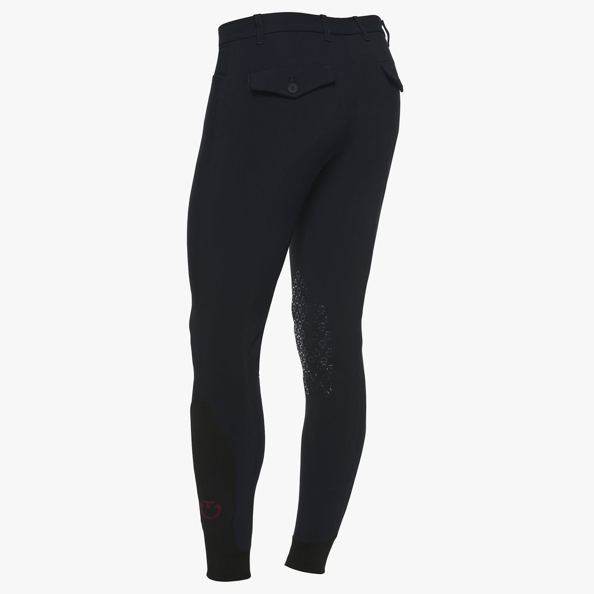 Cavalleria Toscana Herren Reithose Knie Grip Navy Detail