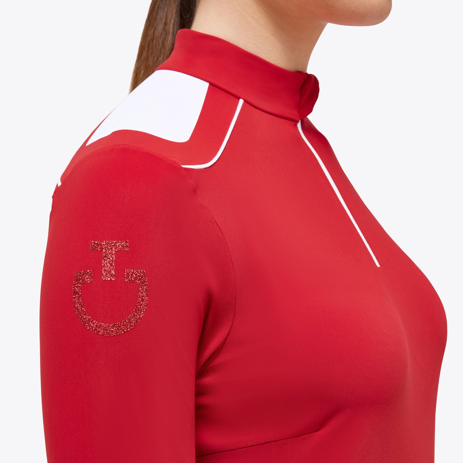 Woman's Red Polo Shirt