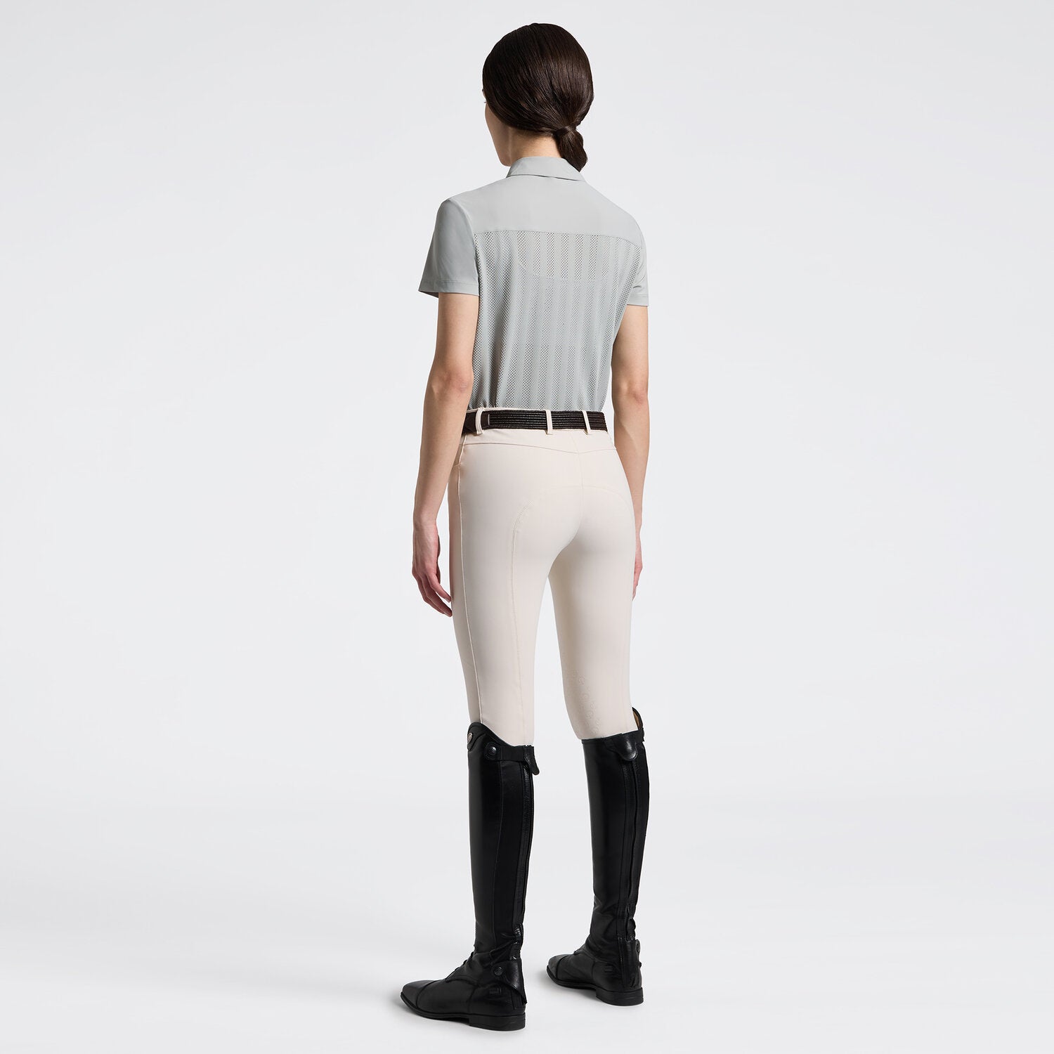 Cavalleria Toscana Damen Trainingspolo Kurzarm – Belgian Block
