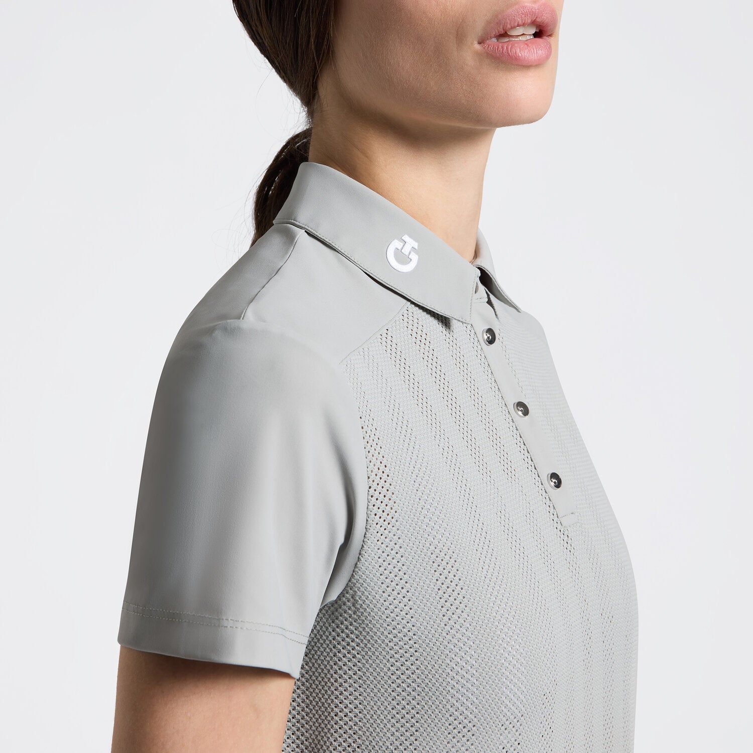 Cavalleria Toscana Damen Trainingspolo Kurzarm – Belgian Block