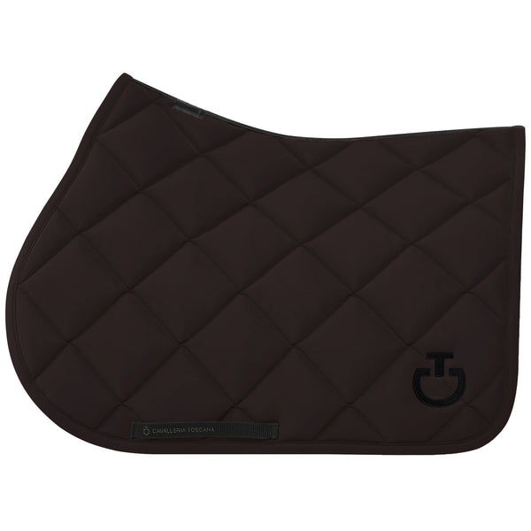 Cavalleria Toscana Springschabracke Diamantsteppung Espresso