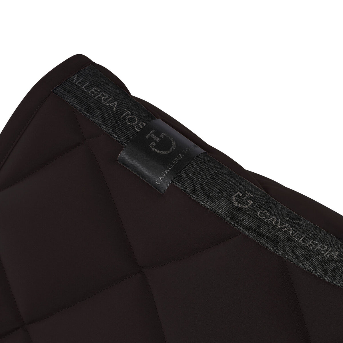 Cavalleria Toscana Springschabracke Espresso Detail