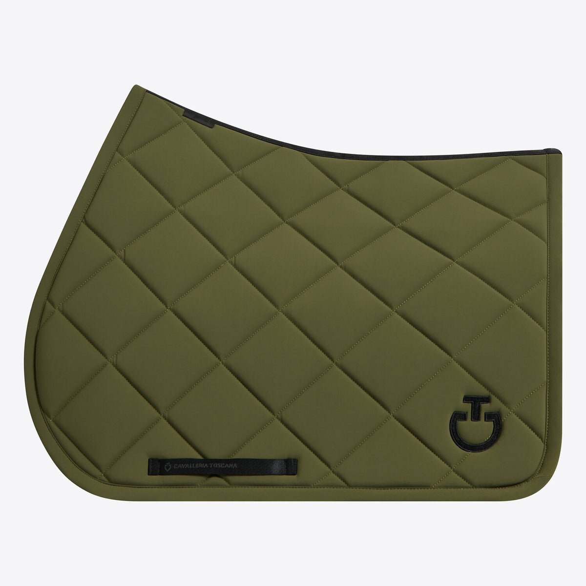 Cavalleria Toscana Springschabracke Diamantsteppung Winter Moss