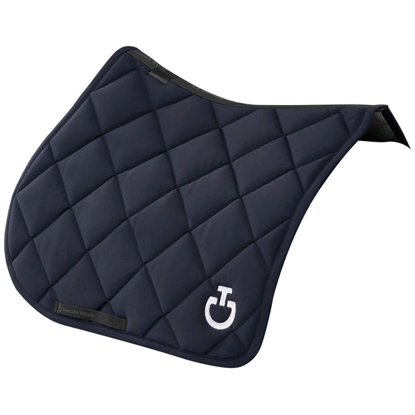 Cavalleria Toscana Springschabracke Diamantsteppung Navy Detail