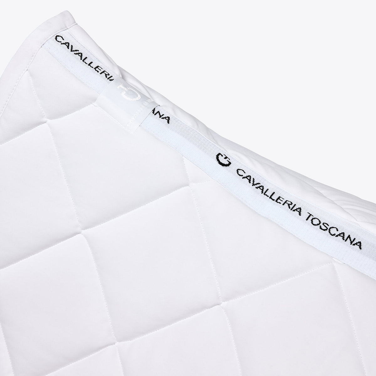 Cavalleria Toscana Dressurschabracke Weiß Detail