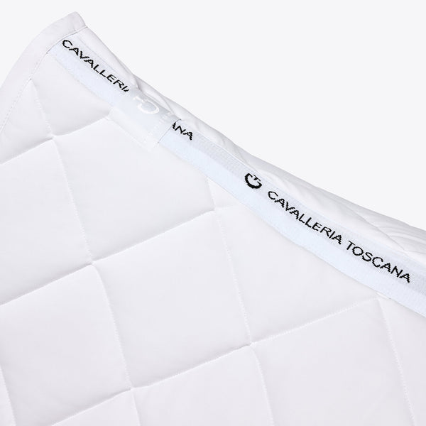 Cavalleria Toscana Dressurschabracke Weiß Detail