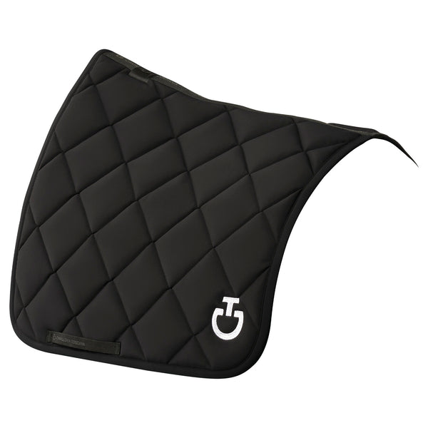 Cavalleria Toscana Dressurschabracke Diamantsteppung Schwarz