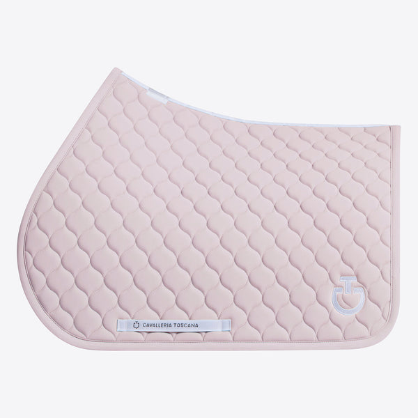 Cavalleria Toscana Springschabracke Kreissteppung Violet Ice