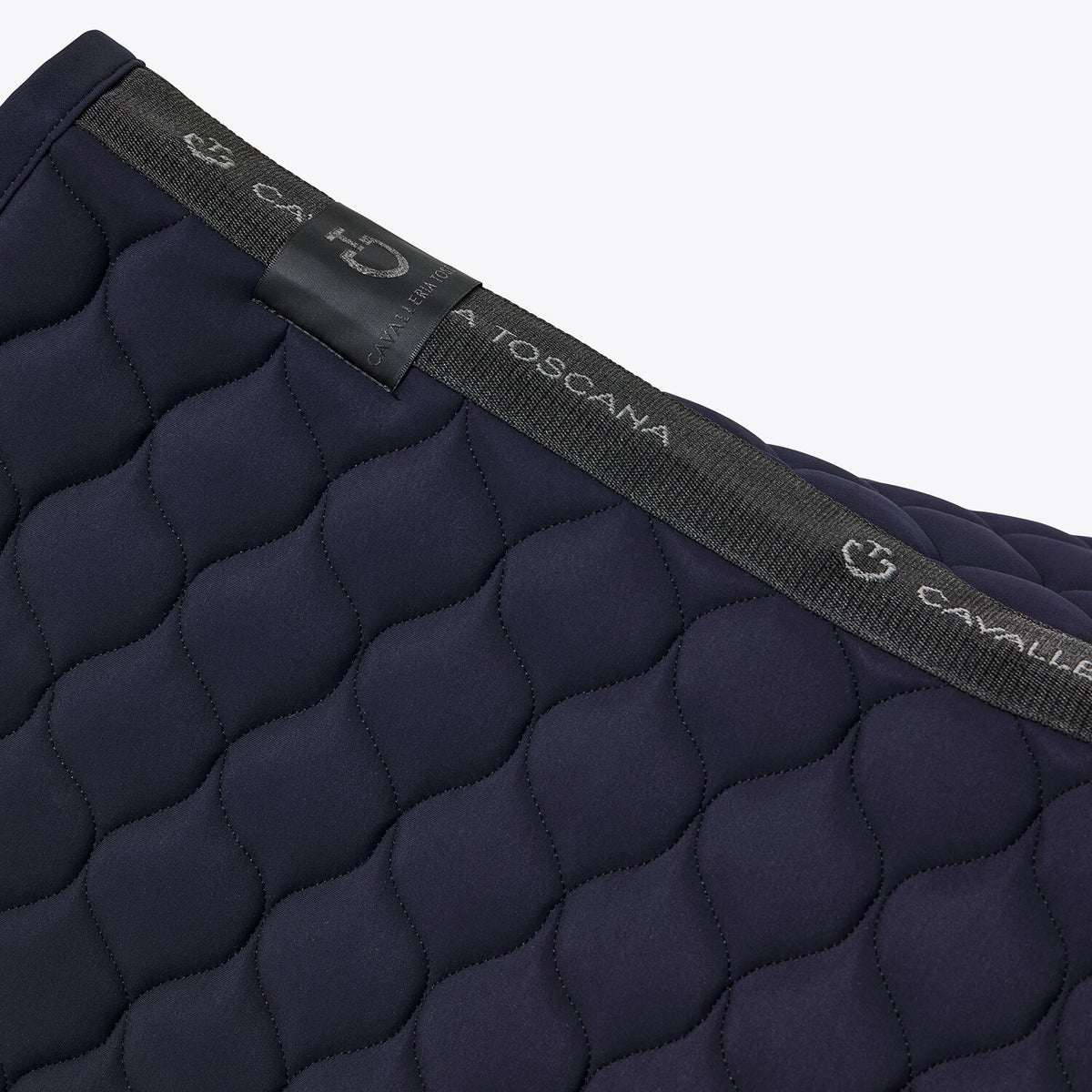 Cavalleria Toscana Springschabracke Kreissteppung Navy Detail
