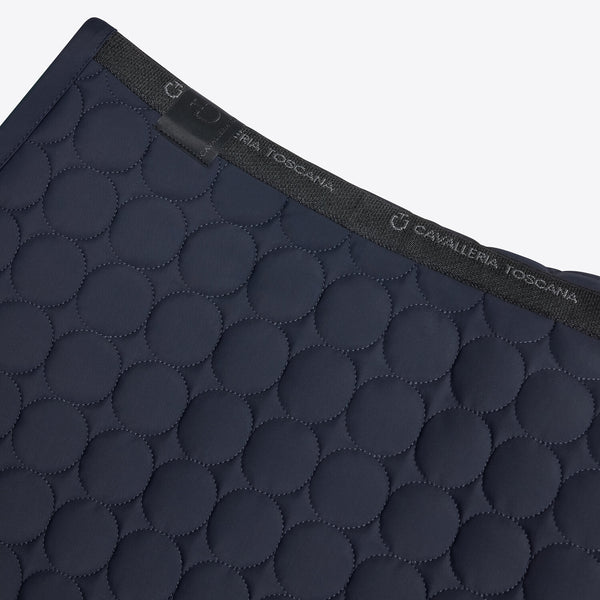 Cavalleria Toscana Springschabracke Wellensteppung Navy Detail