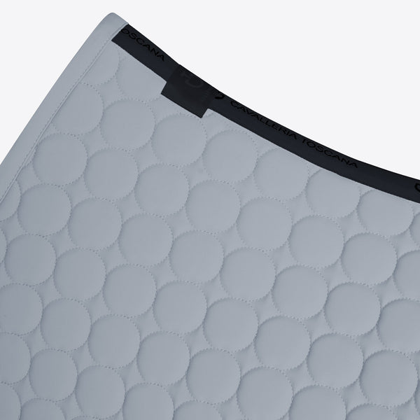 Cavalleria Toscana Springschabracke Wellensteppung Windward Blue Detail