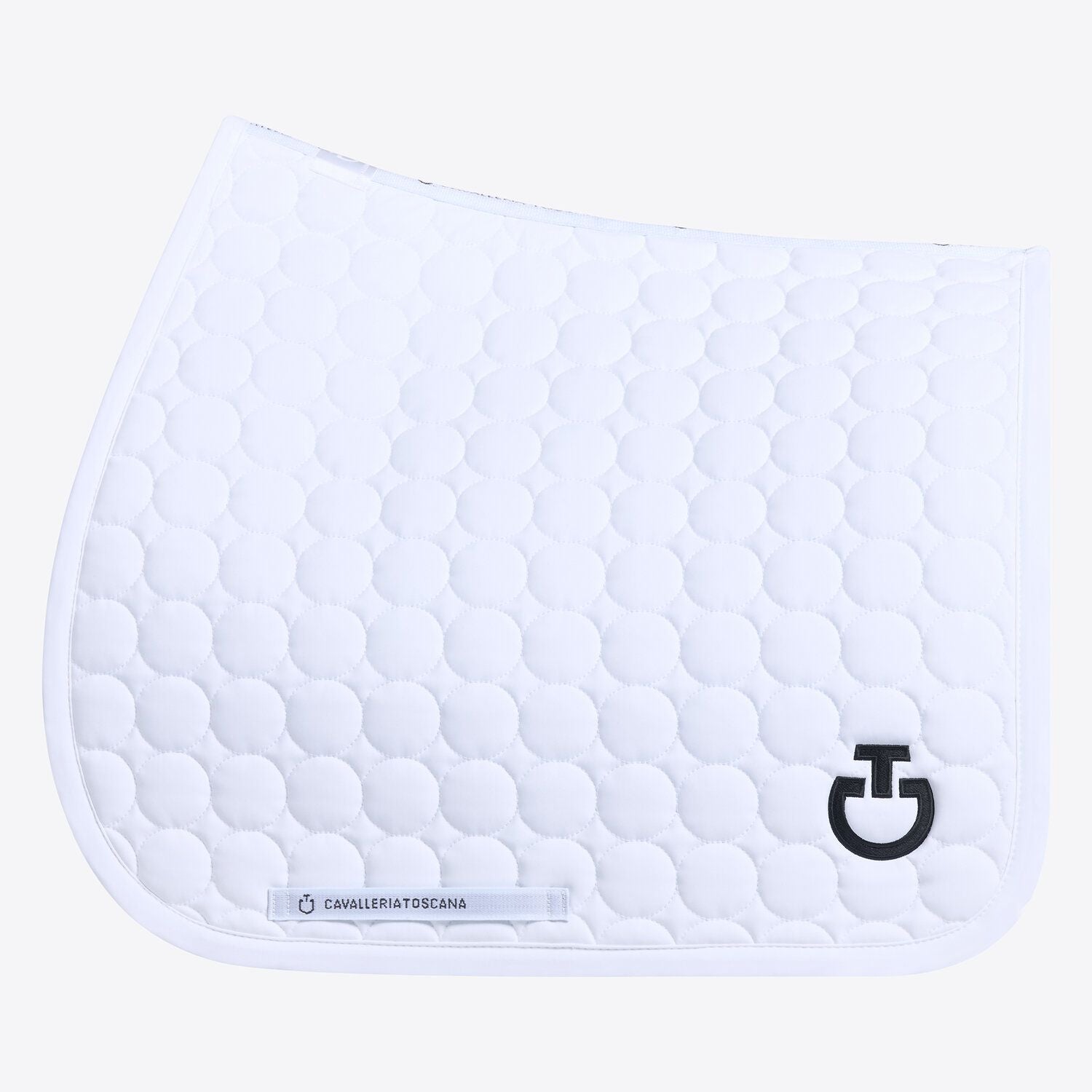 CAVALERIA TOSCANA | CIRCULAR QUILTED JERSEY DRESSAGE SADDLE PAD