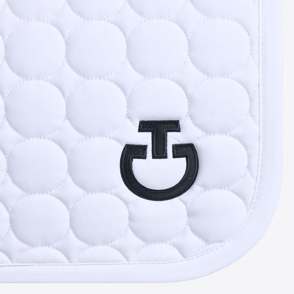 CAVALERIA TOSCANA | CIRCULAR QUILTED JERSEY DRESSAGE SADDLE PAD