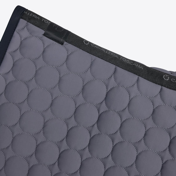 Cavalleria Toscana Dressurschabracke Anthrazit Schwarz Detail