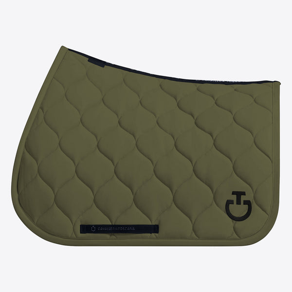 Cavalleria Toscana Springschabracke Wellensteppung Winter Moss