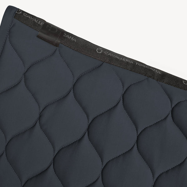 Cavalleria Toscana Springschabracke Wellensteppung Charcoal Grey Detail