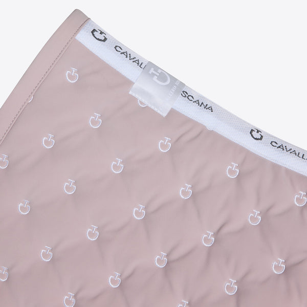 Cavalleria Toscana Springschabracke Logostickerei Violet Ice Detail