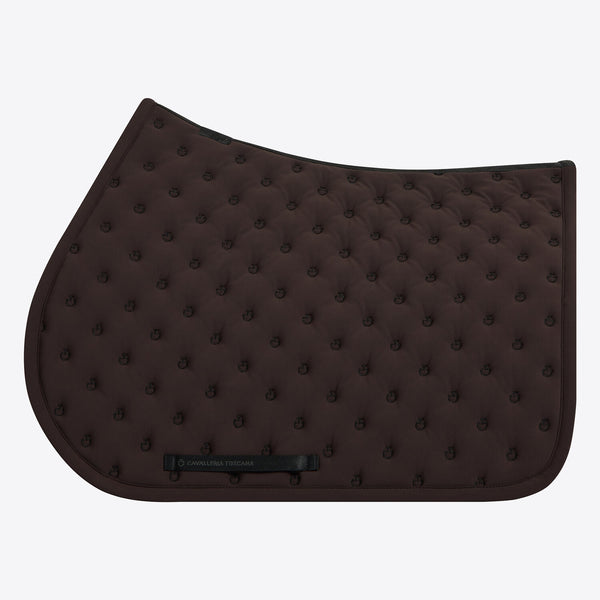 Cavalleria Toscana Springschabracke Logostickerei Espresso