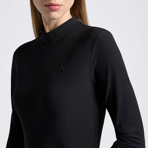 Cavalleria Toscana Damen T-Shirt Jersey – Schwarz