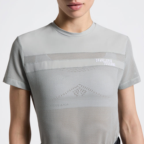 Cavalleria Toscana Damen T-Shirt Perforated – Belgian Block