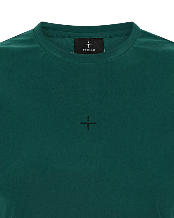 ATHL Perforated T-Shirt – Spruce Green | Trolle Company