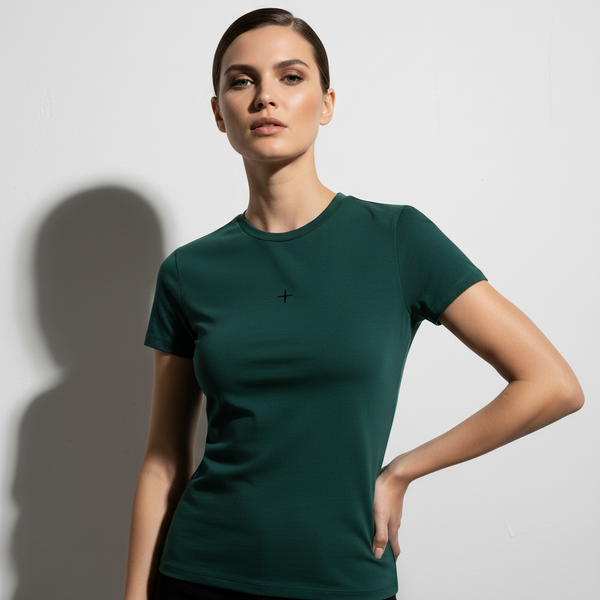 ATHL Perforated T-Shirt – Spruce Green | Trolle Company