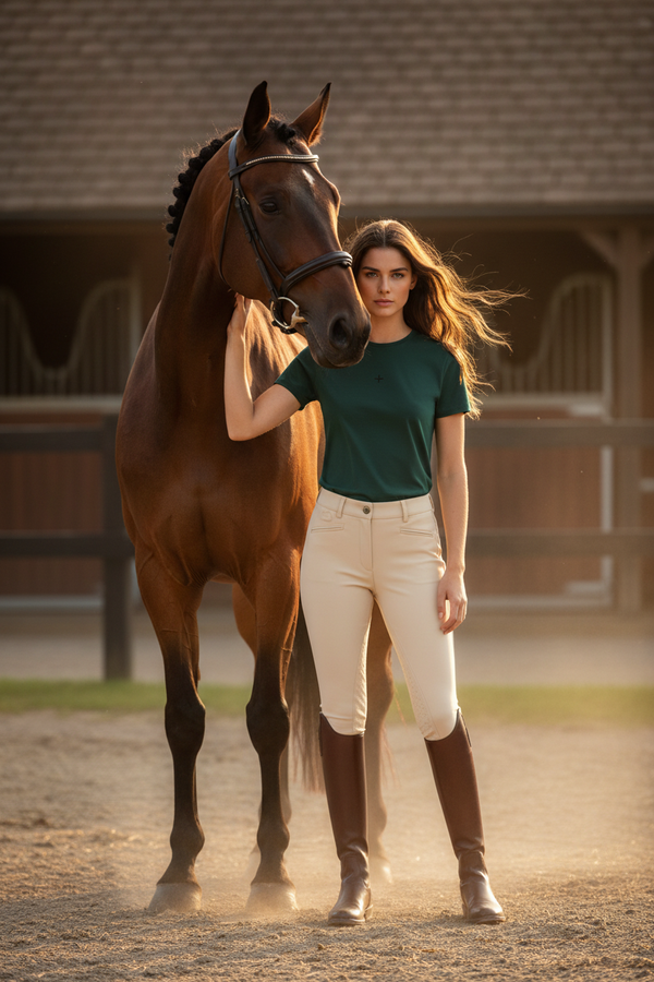 ATHL Perforated T-Shirt – Spruce Green | Trolle Company