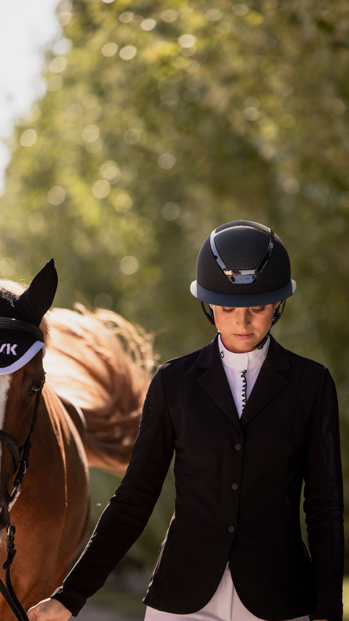 KASK Star Lady Chrome Anthrazit – Detail